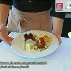 Tartara di cervo con porcini scottati