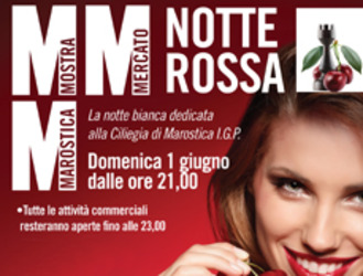 DOMENICA 1 GIUGNO C’E’ LA NOTTE ROSSA A MAROSTICA