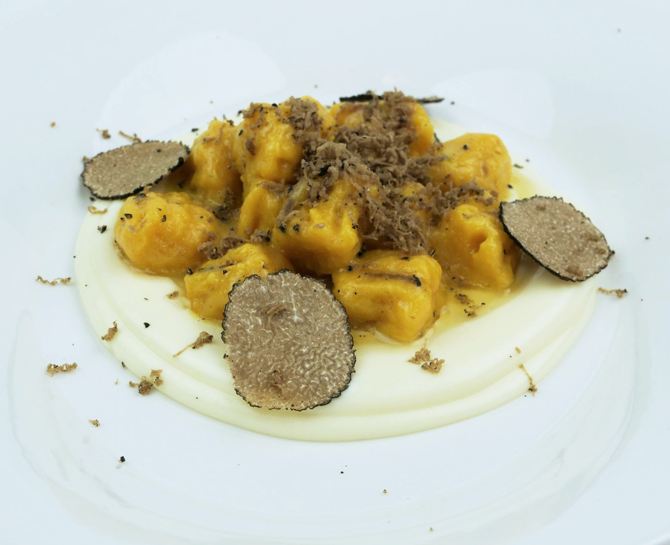 Gnocchetti di zucca con Monte Faldo mezzano e tartufo - La Meridiana