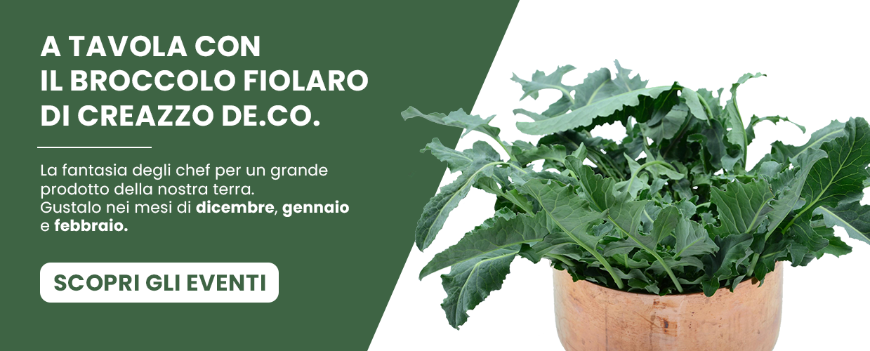 A TAVOLA CON IL BROCCOLO FIOLARO