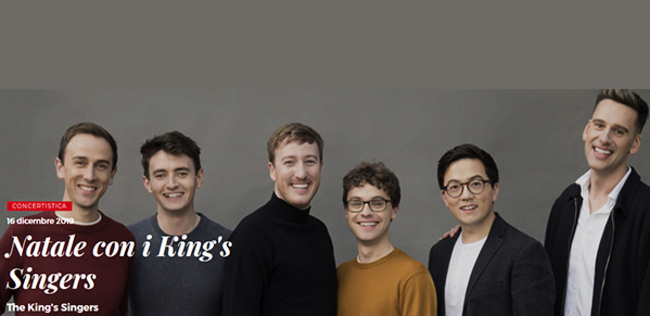A NATALE CON I KING'S SINGERS