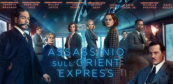 CINEMA SOTTO LE STELLE - ASSASSINIO SULL'ORIENT EXPRESS DI KENNETH BRANAGH