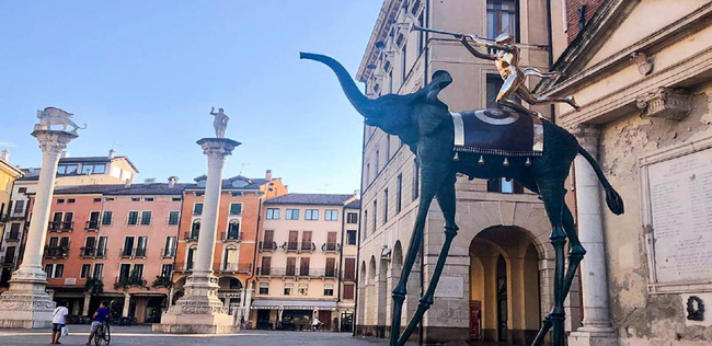 MOSTRA DIFFUSA "DALI' INCONTRA PALLADIO"