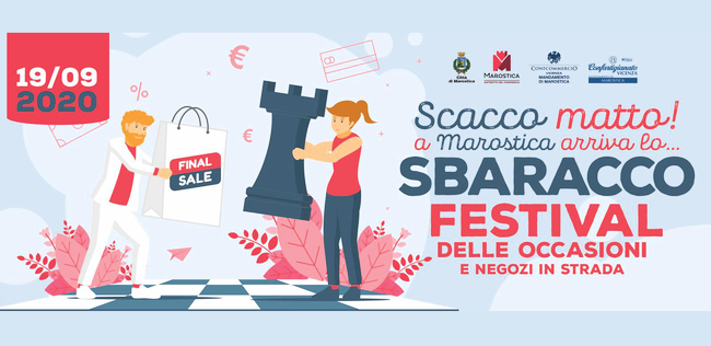 SCACCO MATTO, A MAROSTICA ARRIVA LO SBARACCO