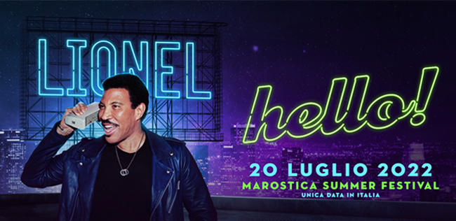 LIONEL RICHIE IN CONCERTO A MAROSTICA