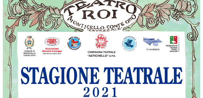 STAGIONE TEATRALE 2021
