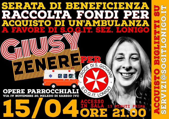 SPETTACOLO CON GIUSY ZENERE