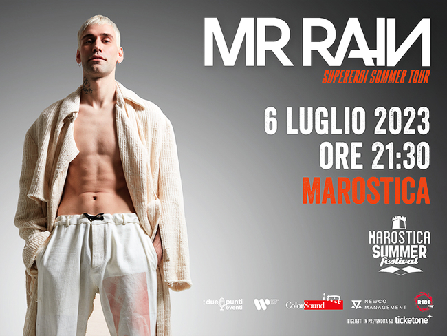 MAROSTICA SUMMER FESTIVAL - MR. RAIN