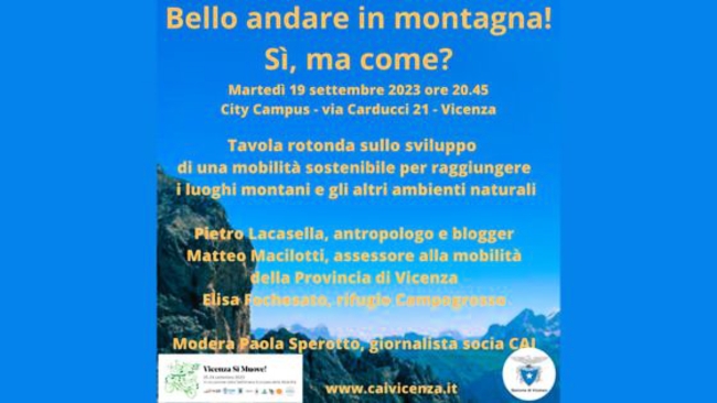 BELLO ANDARE IN MONTAGNA! SI, MA COME?