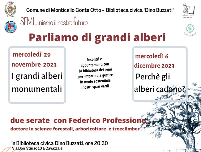 PARLIAMO DI GRANDI ALBERI