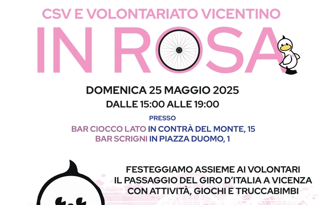 CSV E VOLONTARIATO VICENTINO IN ROSA